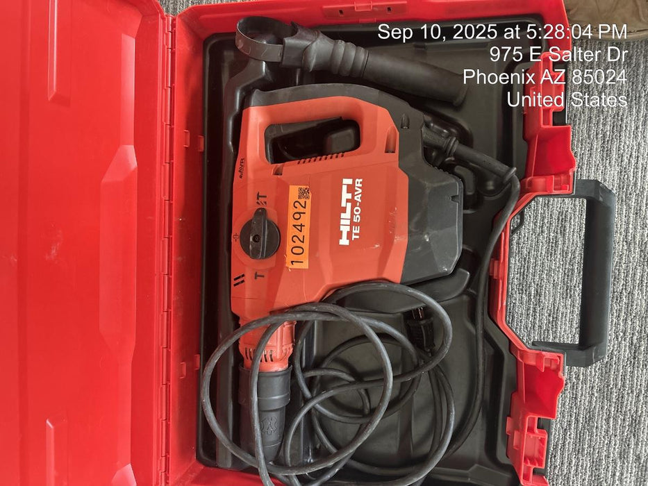 2020 HILTI TE 50-AVR
