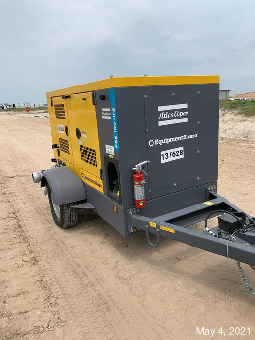 2021 ATLAS COPCO PAS 100 HF CS Enclosed