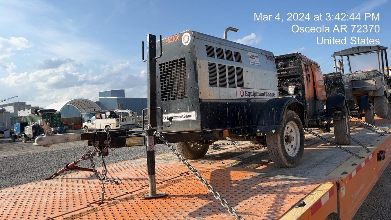 2019 Lincoln Electric Vantage 322 Lincoln Vantage 322 Welder w/Trailer, Light Kit, Cable Rack