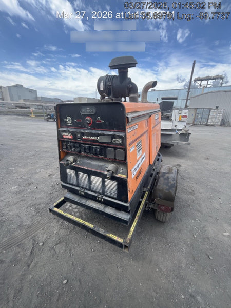 2021 Lincoln Electric Vantage 549X Ready Pak 3, ORANGE (includes trailer, cable rack, fender light kit)