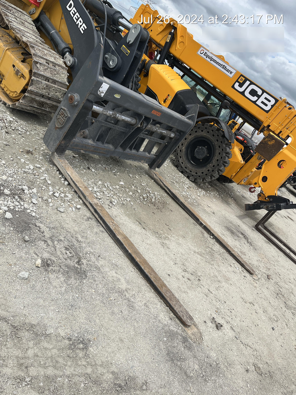 2023 STEEL UNLIMITED 96" Carriage Track High Loader