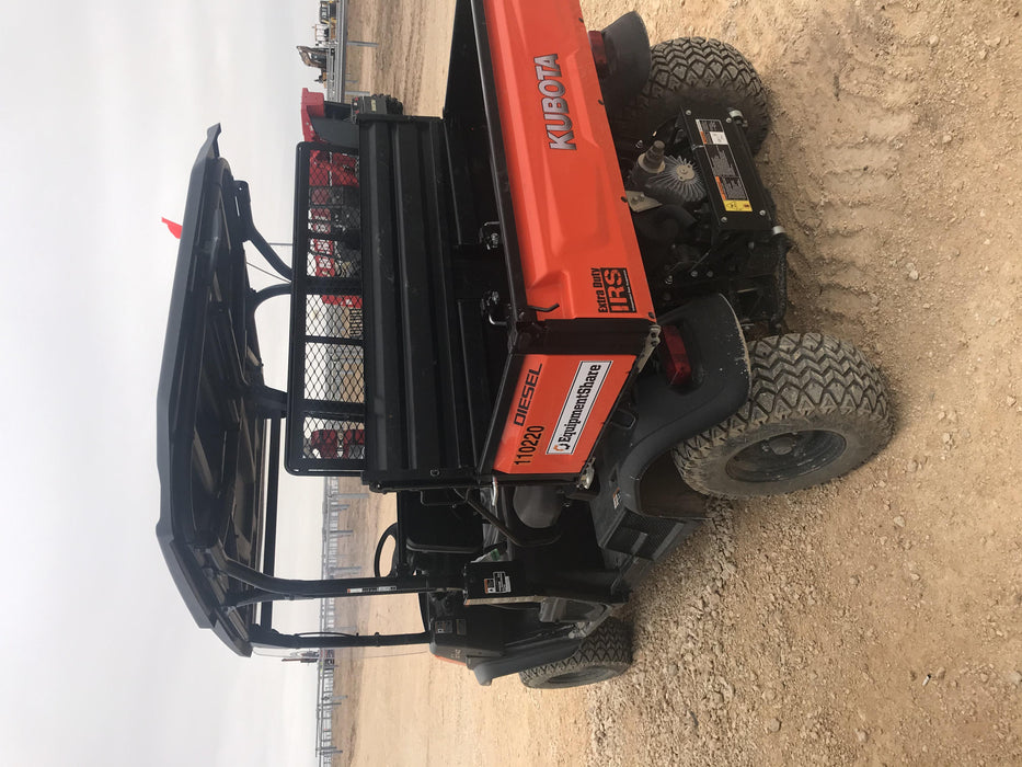 2020 Kubota RTV-X1140W-H Canopy, 4-Seater, Diesel, Windshield Acrylic Clear, Strobe Light, Backup Alarm