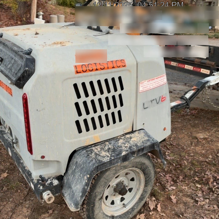 2019 Wacker Neuson LTV6L-MH Wacker Neuson LTV6L Mobile Light Tower w/Fuel Level Sensor Installed