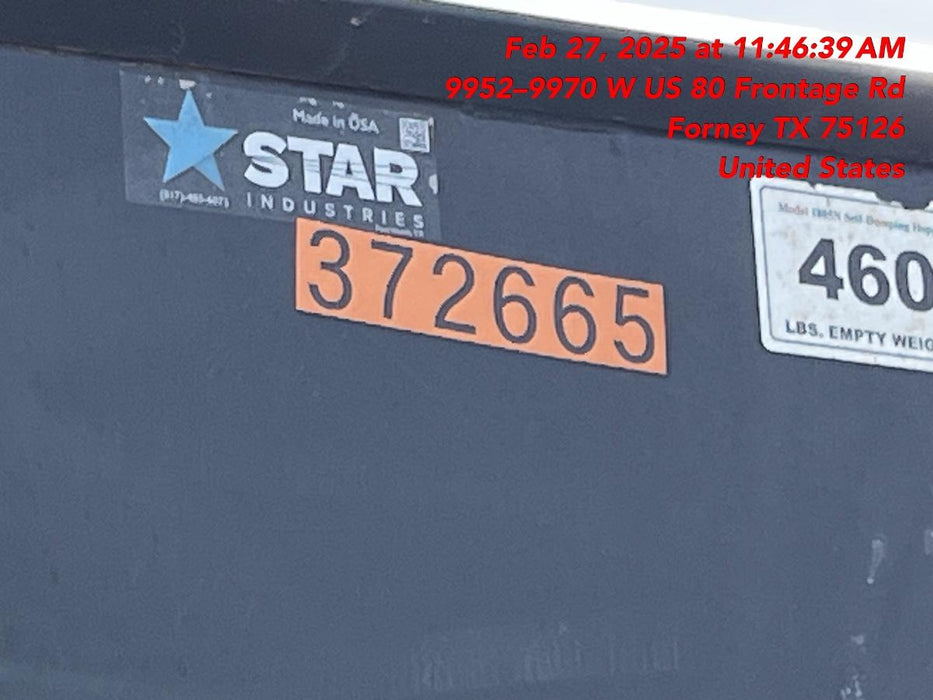 2023 STAR INDUSTRIES 1805N Hopper