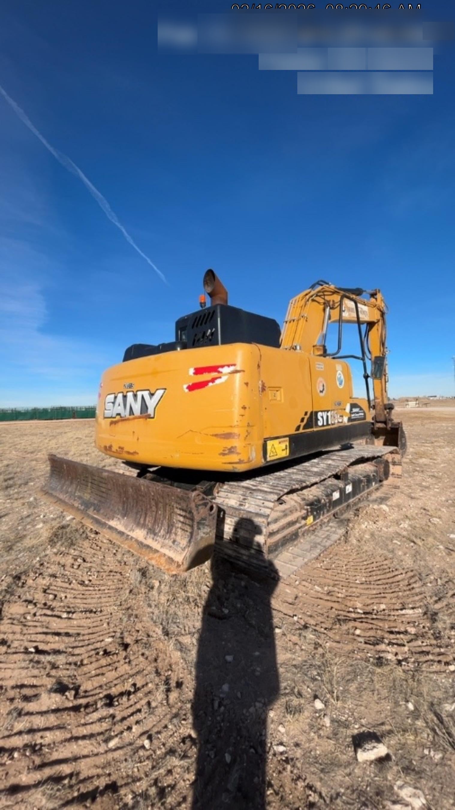2018 SANY SY135C