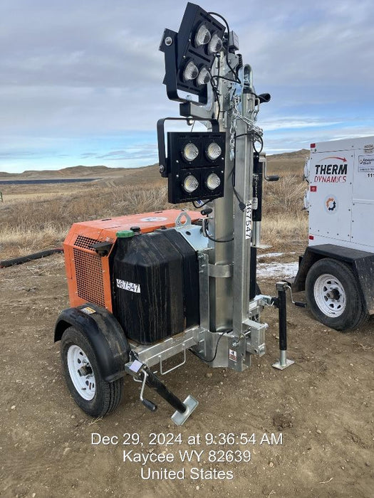 2024 Wanco WLTT-4MM4K Diesel, Deep Sea Controller, Shore Power Plug, Auto Start, (4) 350W LED Floodlights, 4kW Generator, 60 Gal Fuel Tank, 2" Ball, T3