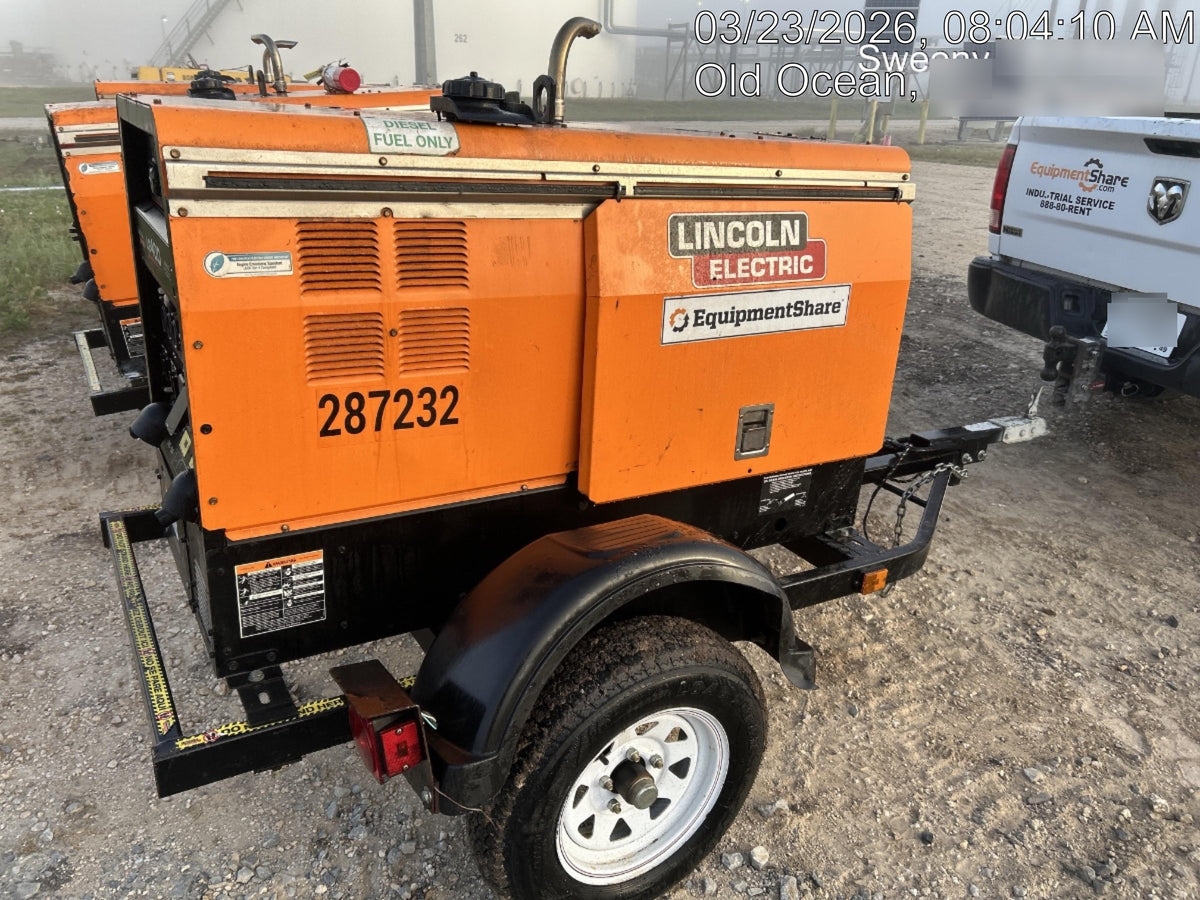 2022 Lincoln Electric LE400 Kubota V1505, Trlr, Cable Rack, Light Kit, ES Decals, T3