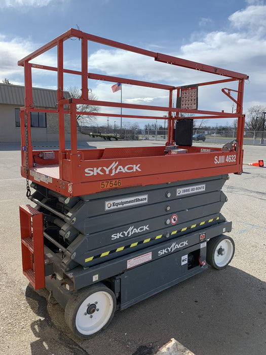 2016 Skyjack SJIII-4632 Standard Rental Specs