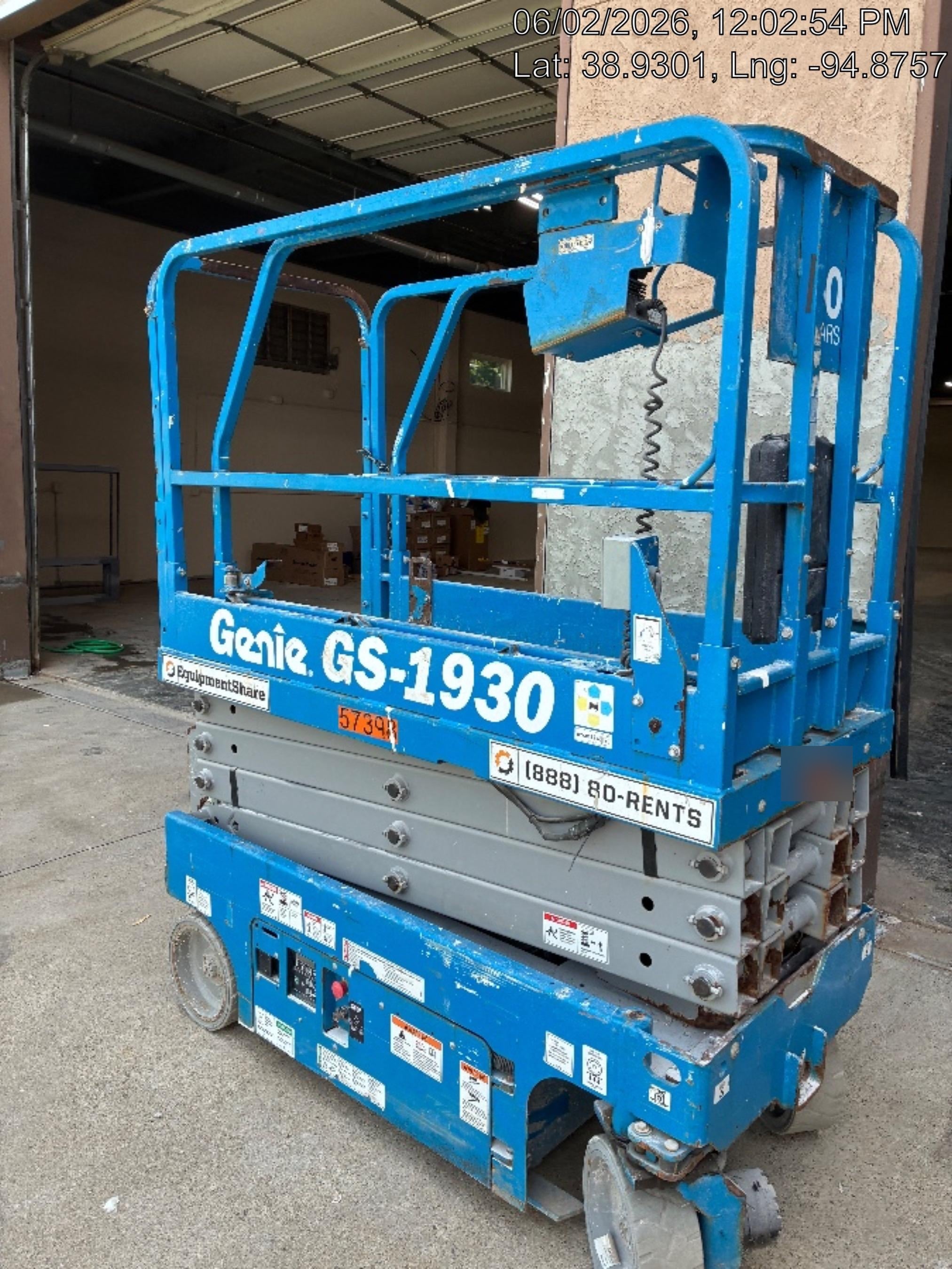 2016 GENIE GS-1930