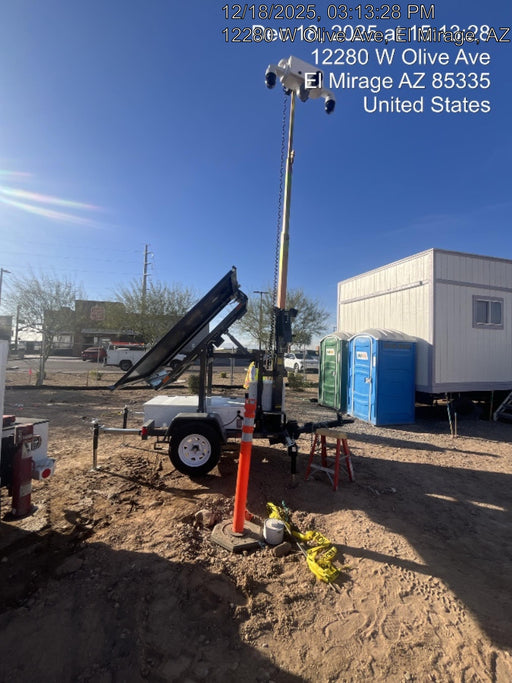 2025 NATIONAL SIGNAL Sunray Solar-Powered Mobile Integrator Tower