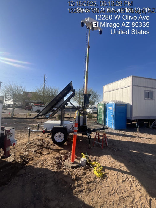 2025 NATIONAL SIGNAL Sunray Solar-Powered Mobile Integrator Tower
