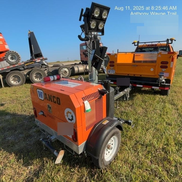 2024 Wanco WLTT-4MM4K Diesel, Deep Sea Controller, Shore Power Plug, Auto Start, (4) 350W LED Floodlights, 4kW Generator, 60 Gal Fuel Tank, 2" Ball, T3