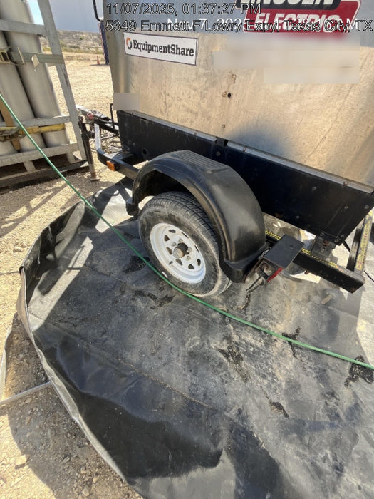 2019 Lincoln Electric Vantage 322 Welder Ready-Pak 3, Two wheel trailer, Fender and Light kit, Cable Rack