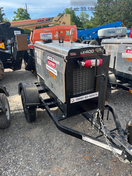 2024 Lincoln Electric LE400 Kubota V1505, Trlr, Cable Rack, Light Kit, ES Decals, T3