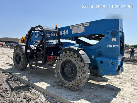2018 Genie GTH-844 Genie GTH-844 w/Open ROPS, Solid Tires, beacon/work lights, 60" carriage/forks