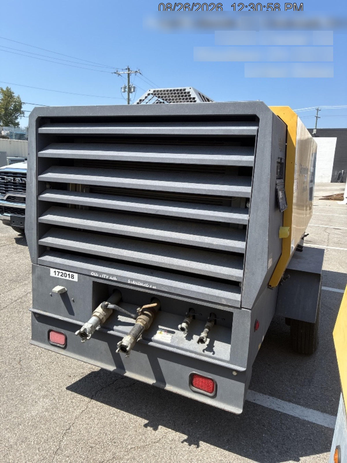 2021 ATLAS COPCO XAS 900