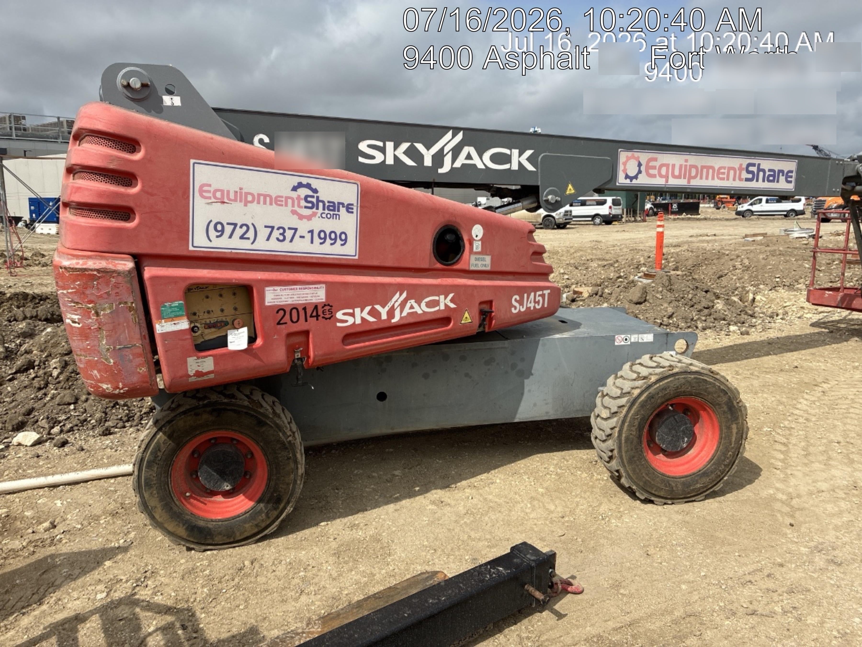 2016 SKYJACK SJ45T+