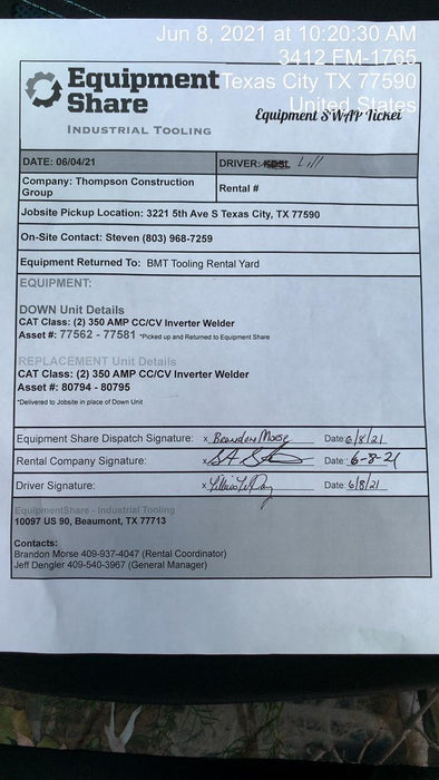 2020 LINCOLN ELECTRIC FLEXTEC 350X