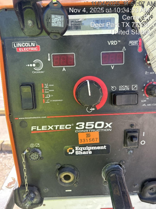 2023 LINCOLN ELECTRIC FLEXTEC 350X