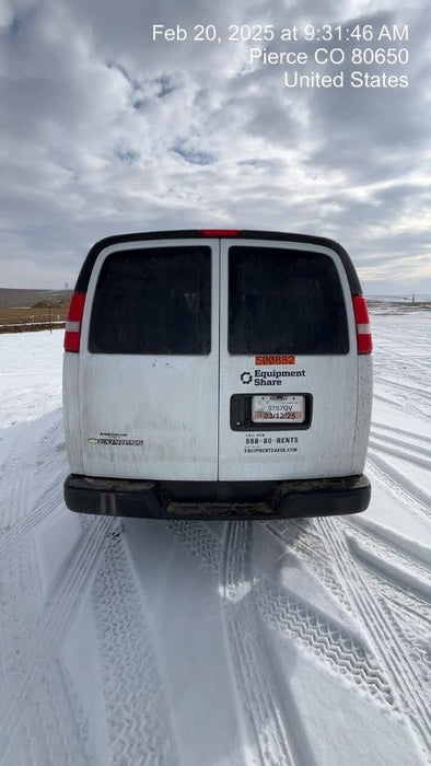 2025 CHEVROLET Express Van - Rental