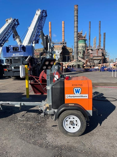 2024 Wanco WLTT-4MM4K Diesel, Deep Sea Controller, Shore Power Plug, Auto Start, (4) 350W LED Floodlights, 4kW Generator, 60 Gal Fuel Tank, 2" Ball, T3