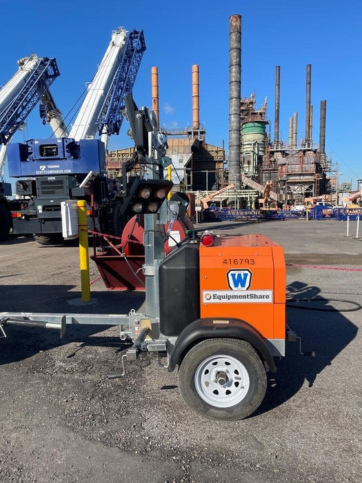 2024 Wanco WLTT-4MM4K Diesel, Deep Sea Controller, Shore Power Plug, Auto Start, (4) 350W LED Floodlights, 4kW Generator, 60 Gal Fuel Tank, 2" Ball, T3