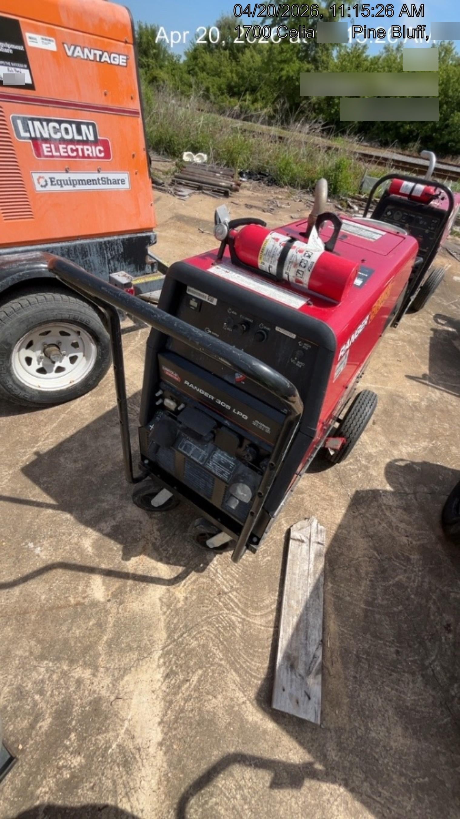2025 LINCOLN ELECTRIC Ranger 305 LPG