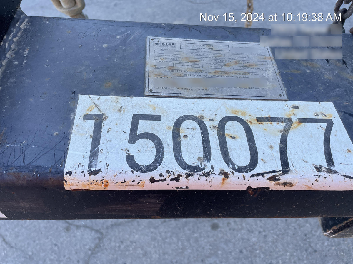 2021 STAR INDUSTRIES 1395B