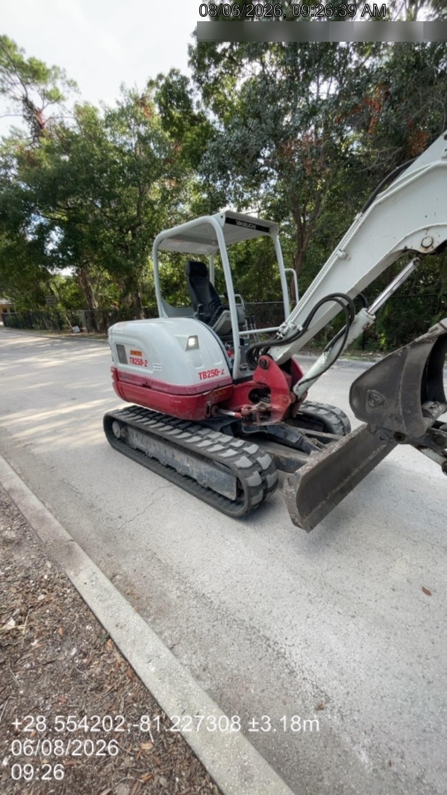 2022 TAKEUCHI TB250-2R