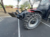 2020 Manitou MTA10055 Cab/Heat/Air, LED Work Lights, Solid Tires, Lift Hook, Beacon, Auxiliary Hydraulics w/66" Carriage and 60" Forks
