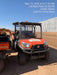 2022 Kubota RTV-X1140W-H Plastic Canopy, Windshield Acrylic Clear, LED Strobe Light, Wire Harness Kit, Back up Alarm