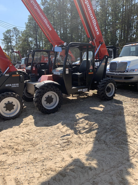 2020 Manitou MTA6034 Canopy, Solid Tires, Work Lights, Beacon, Aux Hydraulics, Back up Alarm, Mirrors, ES Keypad