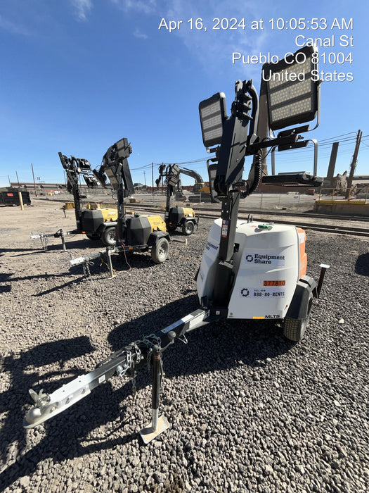 2023 Generac MLT2 Diesel, Flex Switch 120V Input, Powerzone Controller, 
(4) 320W LED Lights, 4kW Generator, 39.9 Gal Fuel Tank, 2" Ball, T3