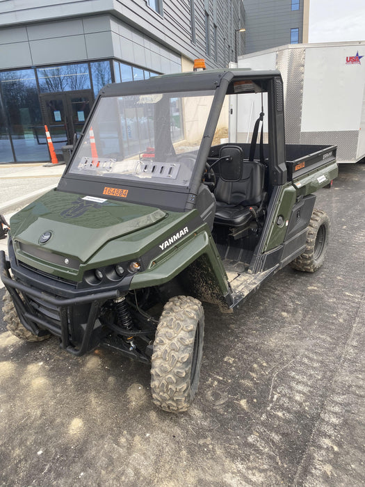 2021 Yanmar YU1000 Canopy, Steel Wheel, Poly WindShield, Beacon, Backup Alarm