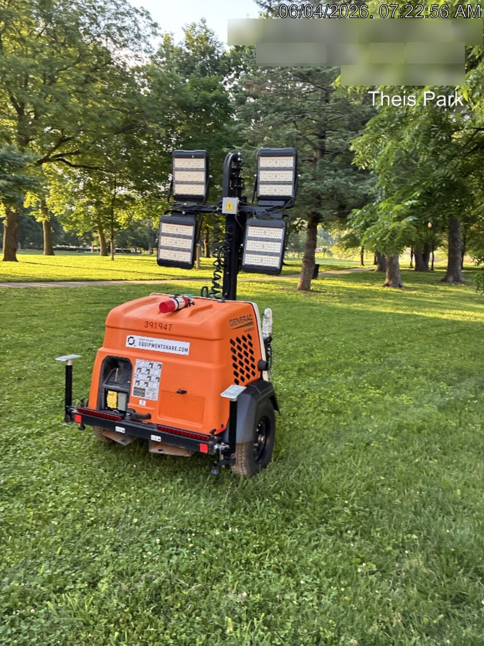 2024 Generac MLT2 Diesel, Flex Switch 120V Input, Powerzone Controller, 
(4) 320W LED Lights, 4kW Generator, 39.9 Gal Fuel Tank, 2" Ball, T3