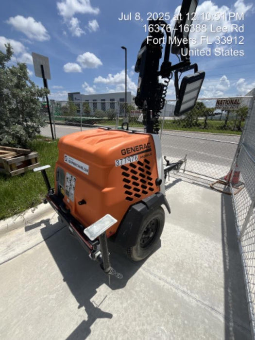 2023 Generac MLT2 Diesel, Flex Switch 120V Input, Powerzone Controller, 
(4) 320W LED Lights, 4kW Generator, 39.9 Gal Fuel Tank, 2" Ball, T3