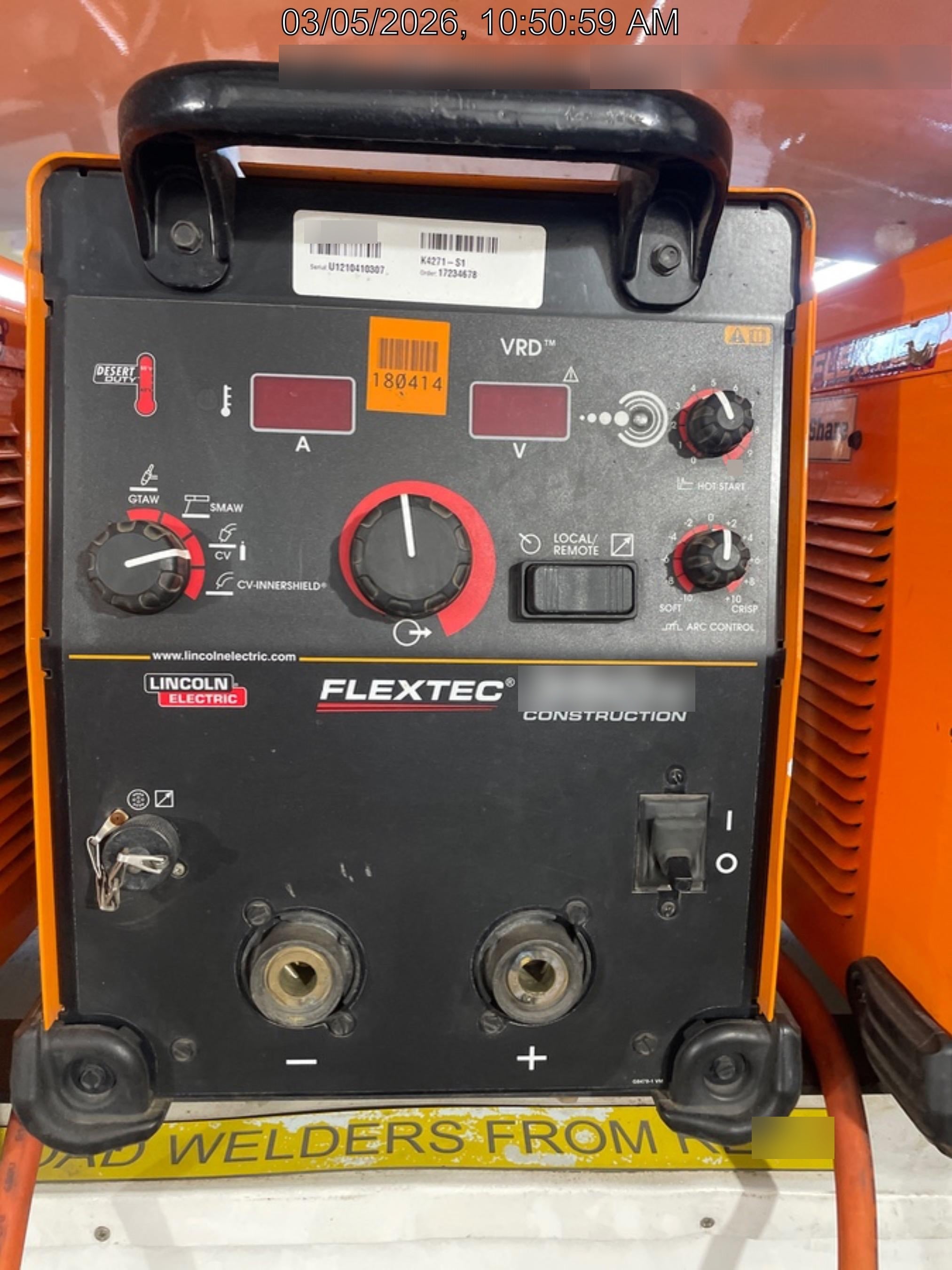 2021 LINCOLN ELECTRIC FLEXTEC 350X