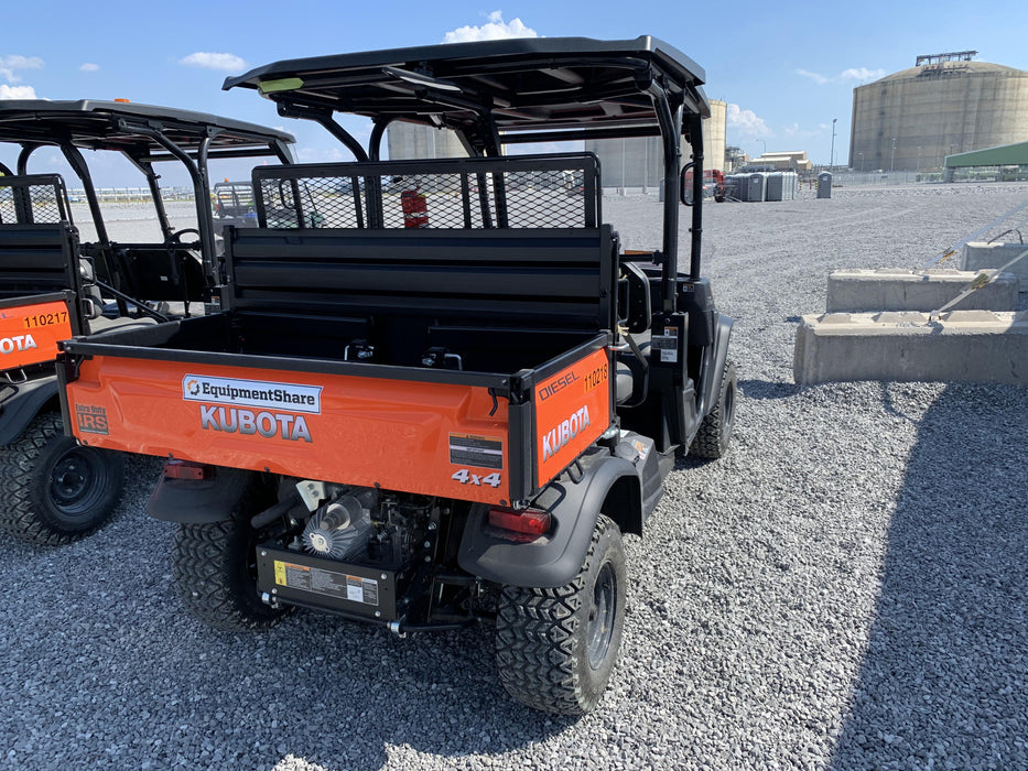 2020 Kubota RTV-X1140W-H Canopy, 4-Seater, Diesel, Windshield Acrylic Clear, Strobe Light, Backup Alarm