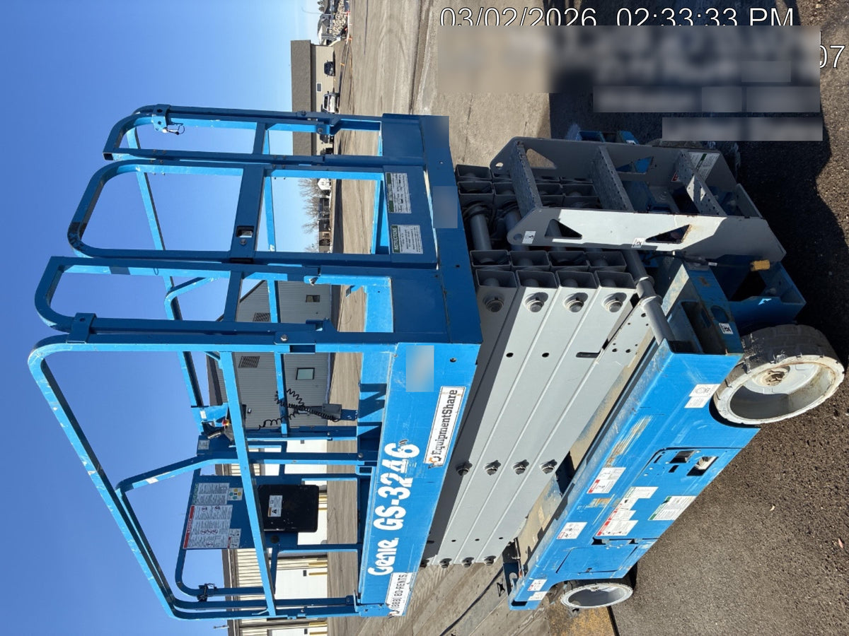 2018 Genie GS-3246 Genie GS-3246 w/Folding rails, Full height swing gate