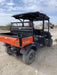 2022 Kubota RTV-X1140W-H Plastic Canopy, Windshield Acrylic Clear, LED Strobe Light, Wire Harness Kit, Back up Alarm