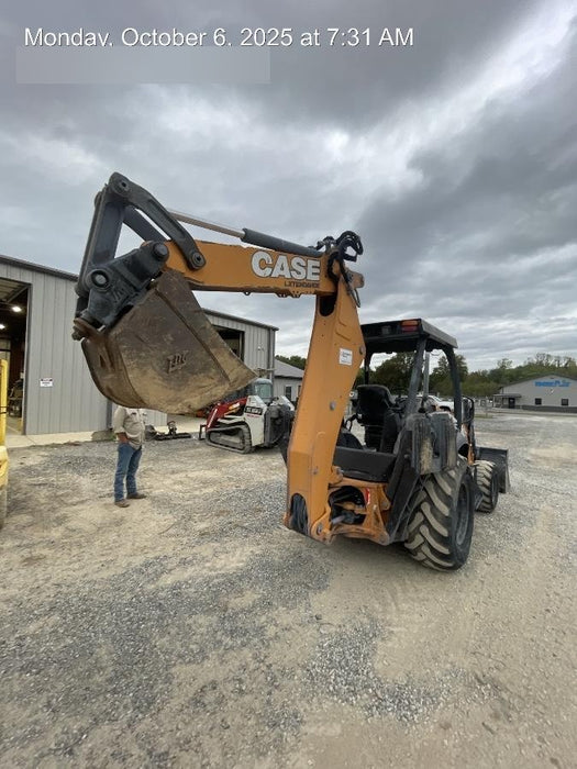 2020 Case 580N EP - Extendable Backhoe Canopy 4WD, Extendable Stick, Pilot Controls, 2 Way Hydraulics, Ride Control, TAG Manual QC