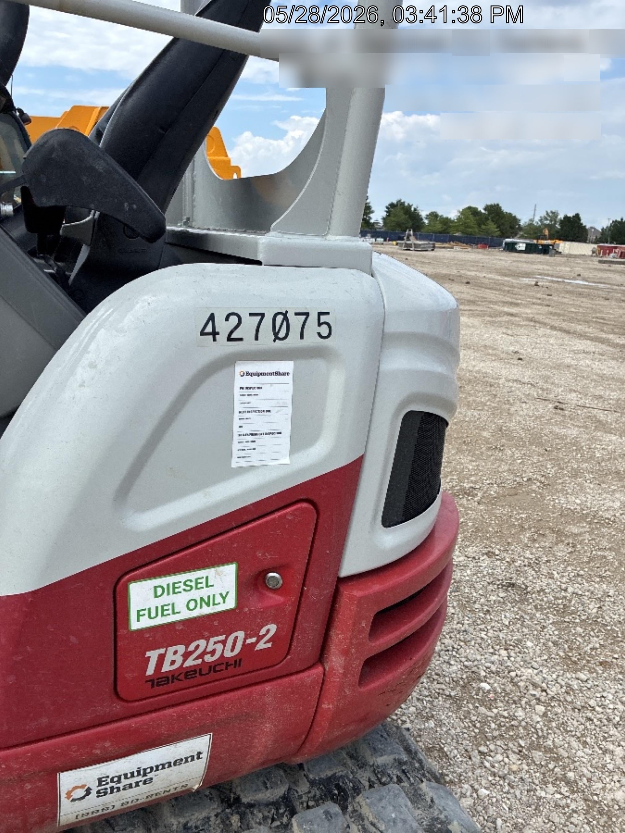 2024 TAKEUCHI TB250-2R