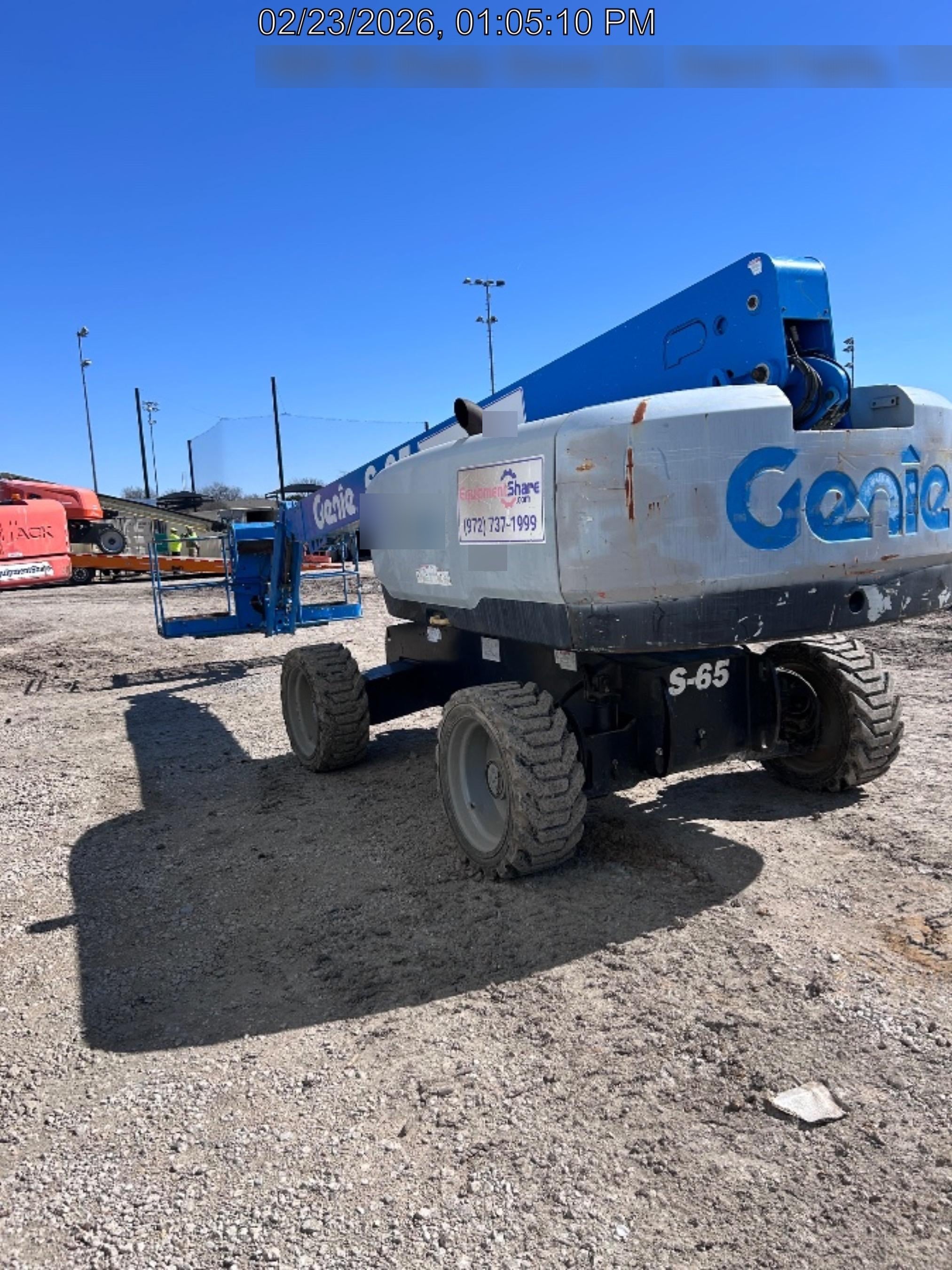 2016 GENIE S-65