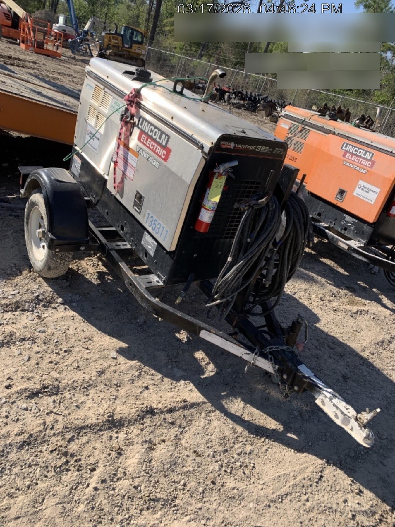 2021 Lincoln Electric Vantage 322 Ready Pak 3