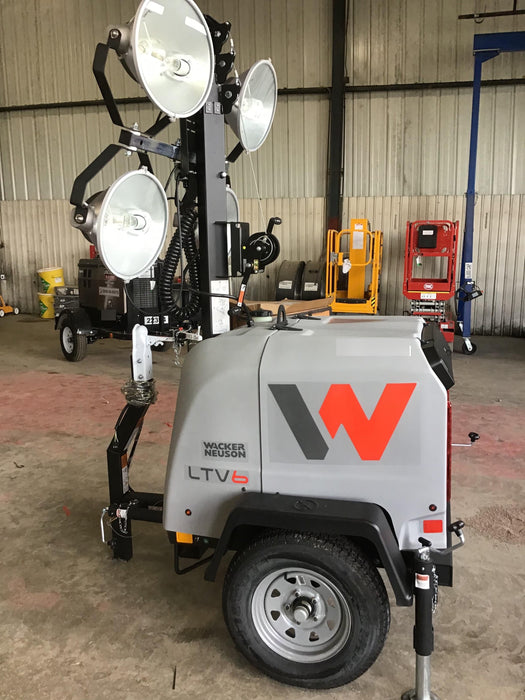 2019 Wacker Neuson LTV6L-MH Wacker Neuson LTV6L Mobile Light Tower w/Fuel Level Sensor Installed