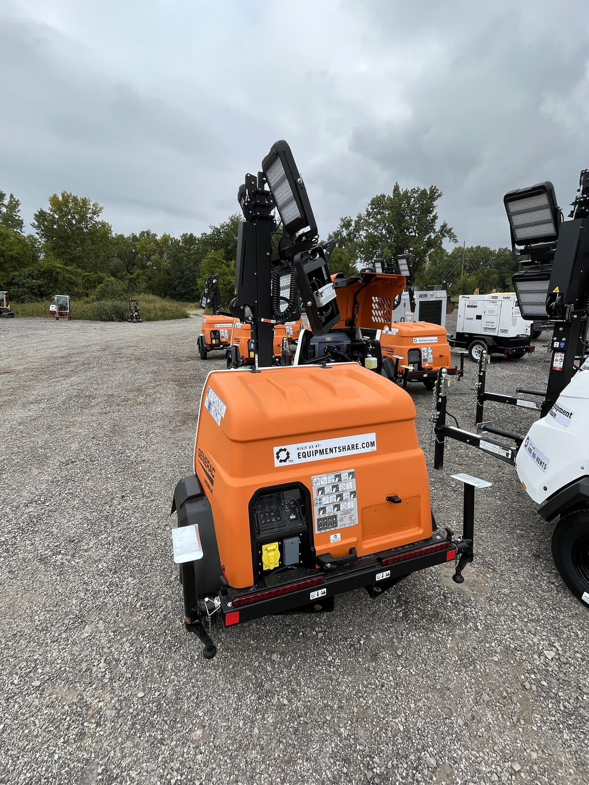 2023 Generac MLT2 Diesel, Flex Switch 120V Input, Powerzone Controller, 
(4) 320W LED Lights, 4kW Generator, 39.9 Gal Fuel Tank, 2" Ball, T3