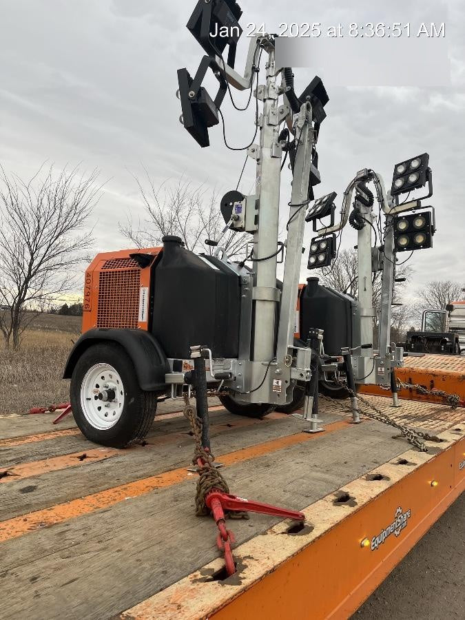 2024 Wanco WLTT-4MM4K Diesel, Deep Sea Controller, Shore Power Plug, Auto Start, (4) 350W LED Floodlights, 4kW Generator, 60 Gal Fuel Tank, 2" Ball, T3