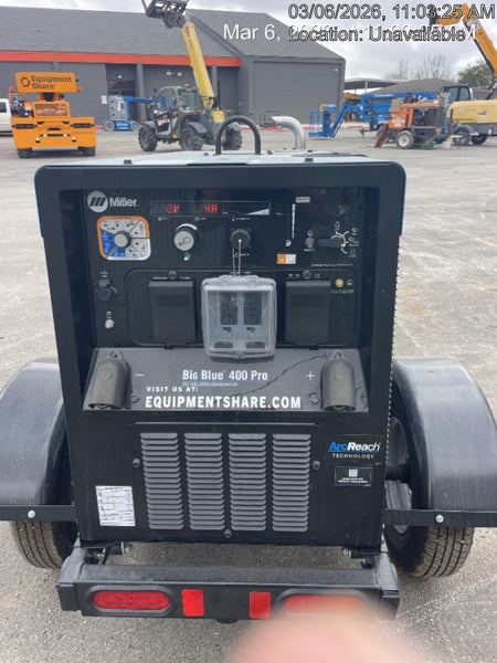 2026 MILLER ELECTRIC BIG BLUE 400