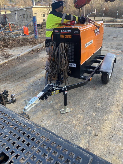 2022 Lincoln Electric LE400 Kubota V1505, Trlr, Cable Rack, Light Kit, ES Decals, T3