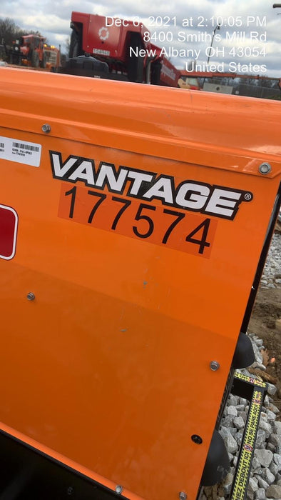 2021 Lincoln Electric Vantage 322 Vantage 322 Ready Pak 3 w/ Decals, ORANGE (includes trailer, cable rack, fender light kit) NO Telematics